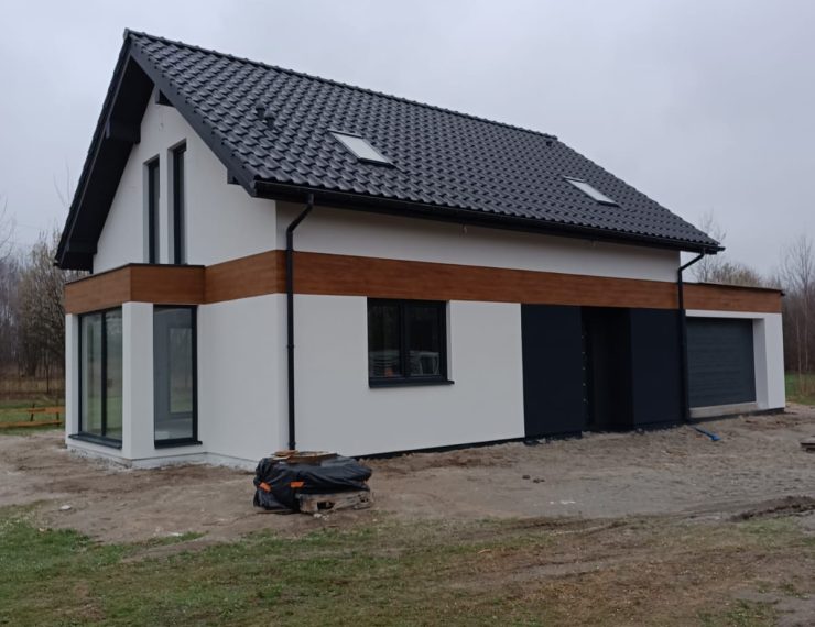 Budowa domu w Kłaju