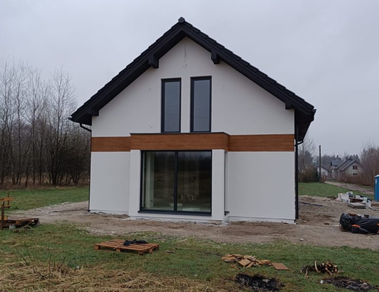 Budowa domu w Kłaju