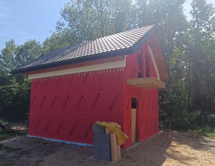 Budowa domu w Chełmie Śląskim
