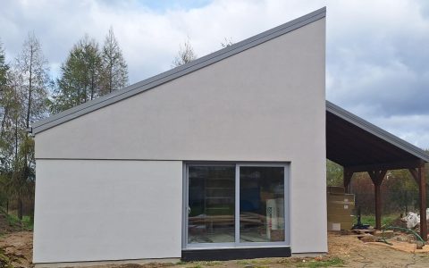 Budowa domu w Luszowicach