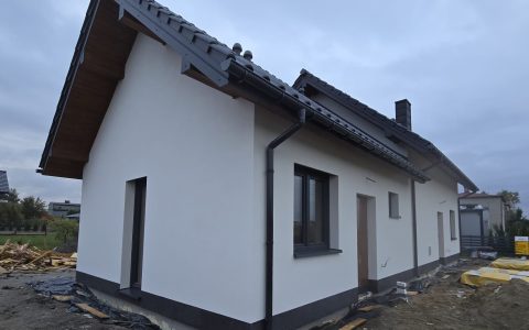 Budowa domu w Chełmie Śląskim
