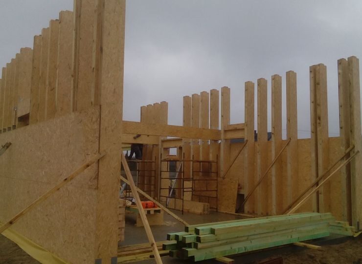 Budowa domu w Sarnowie