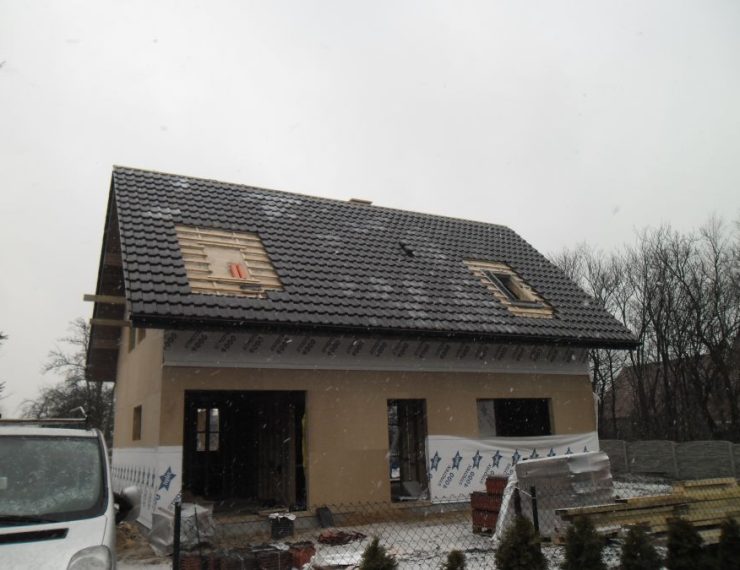 Budowa domu w Dąbrowie Górniczej - Strzemieszycach