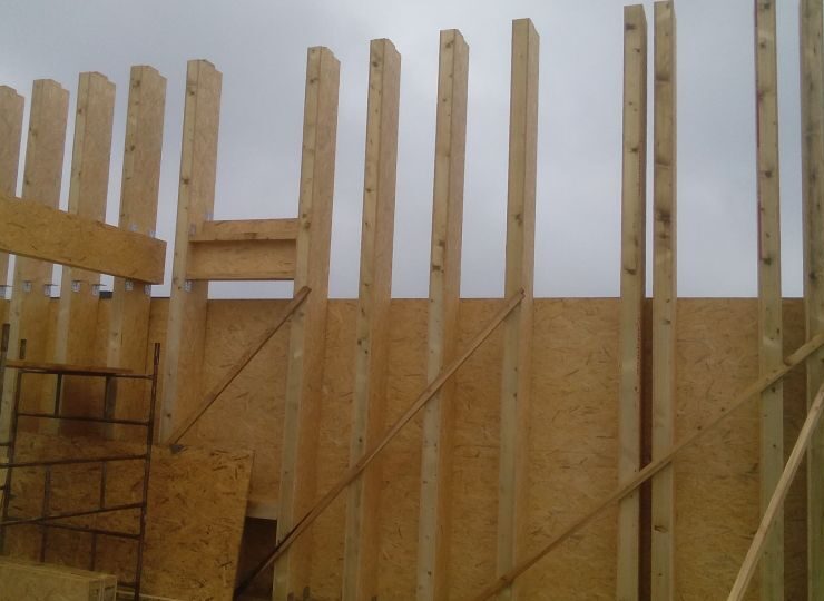 Budowa domu w Sarnowie