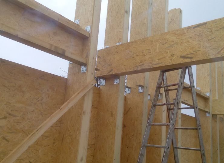 Budowa domu w Sarnowie