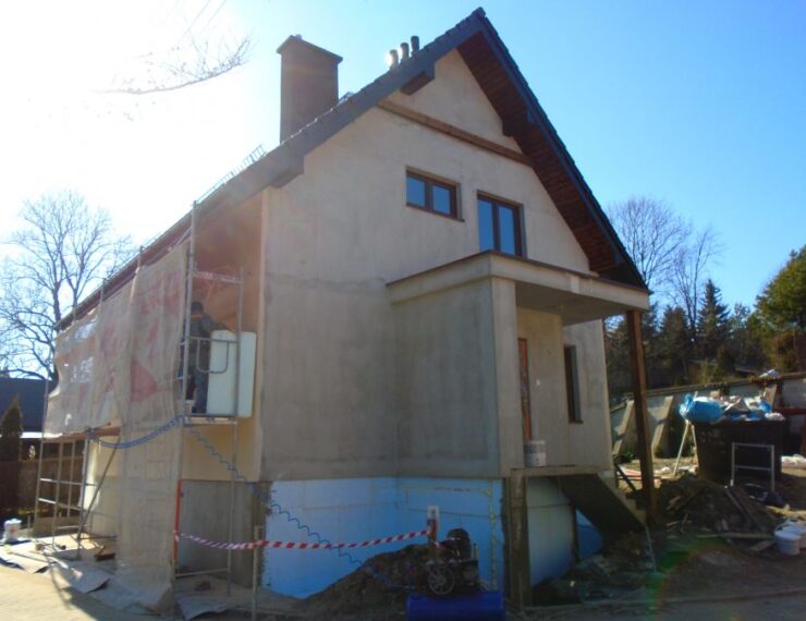 Budowa domu w Sławkowie