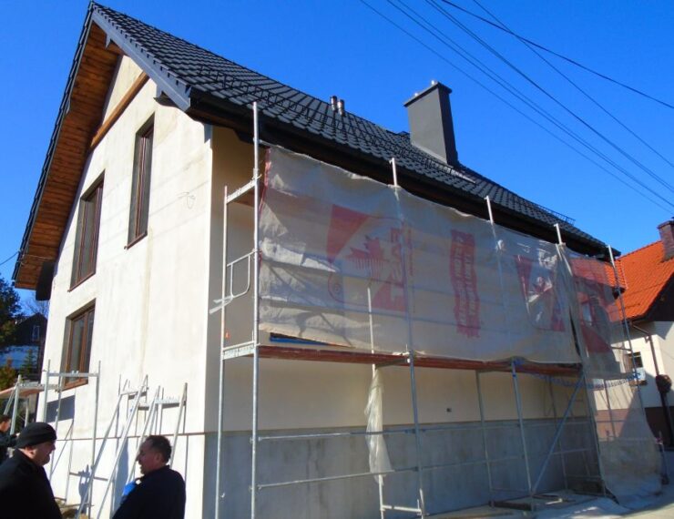 Budowa domu w Sławkowie