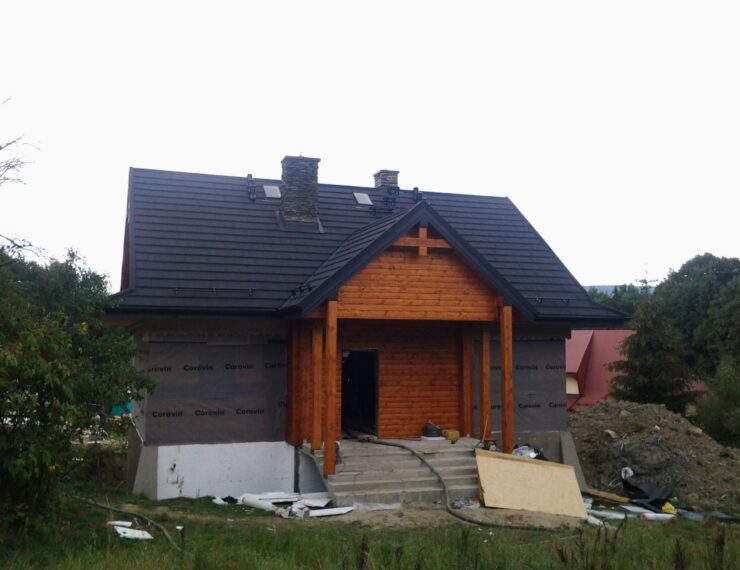 Budowa domu w Mszanie Dolnej