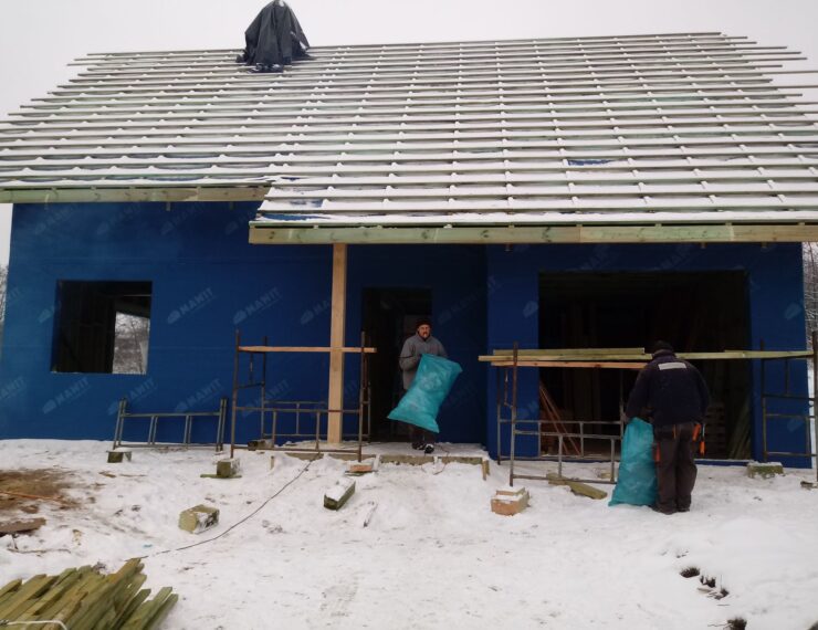 Budowa domu Chorągwicy