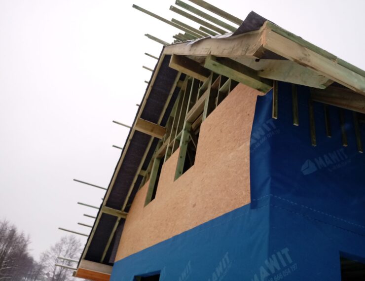 Budowa domu Chorągwicy