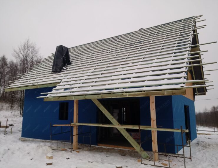 Budowa domu Chorągwicy