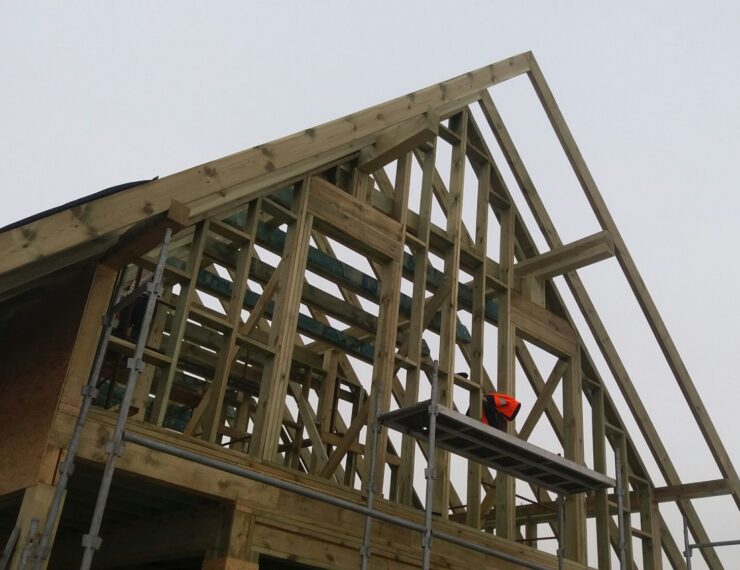 Budowa domu w Porębie Wielkiej