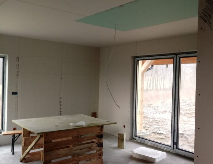 Budowa domu Chorągwicy