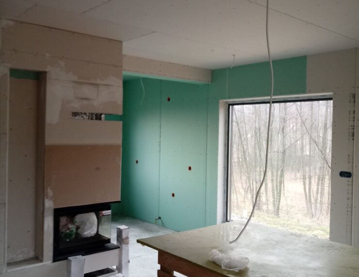 Budowa domu Chorągwicy