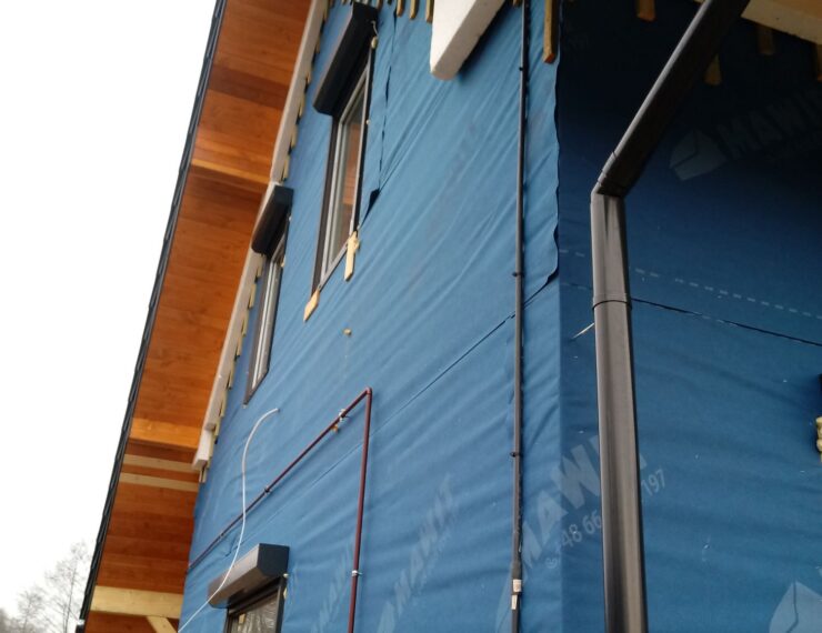 Budowa domu Chorągwicy