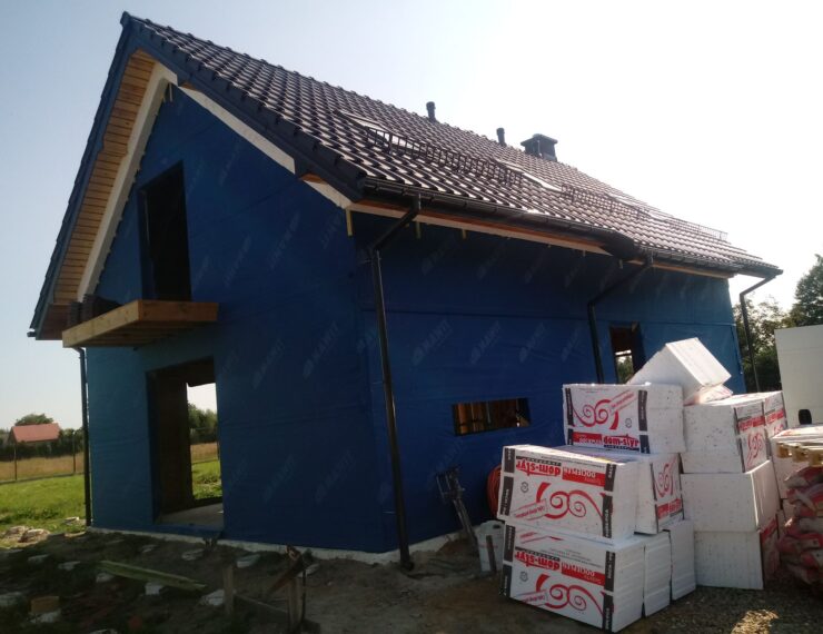 Budowa domu w Gruszewni