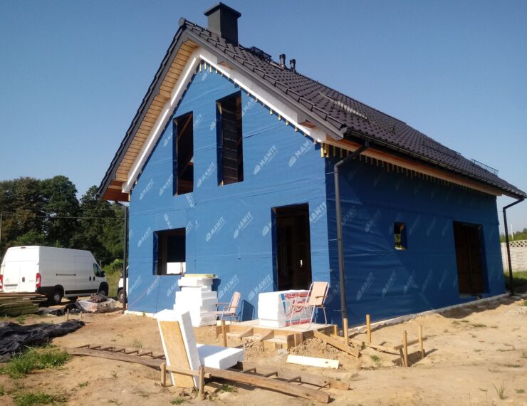 Budowa domu w Gruszewni