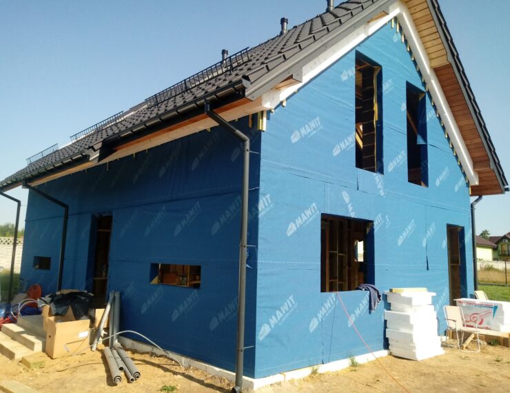 Budowa domu w Gruszewni