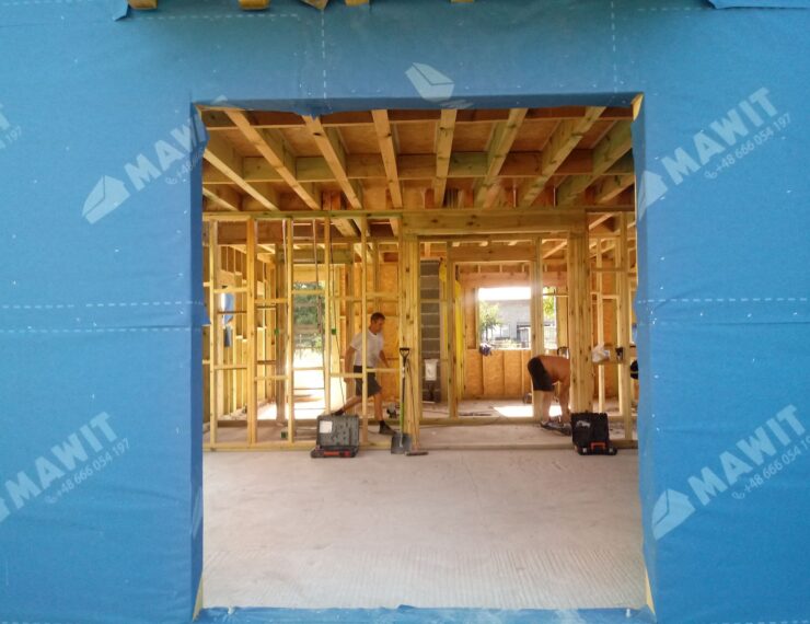 Budowa domu w Gruszewni