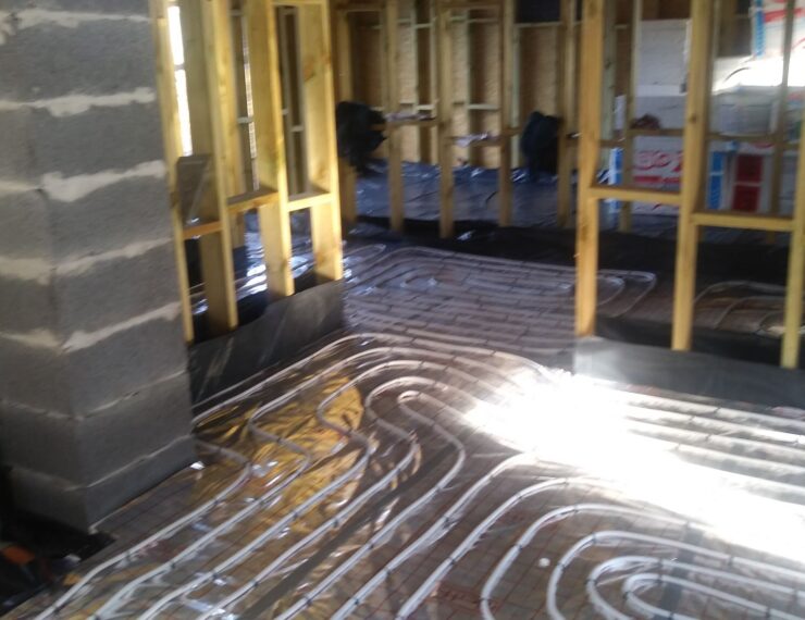 Budowa domu w Paniowach