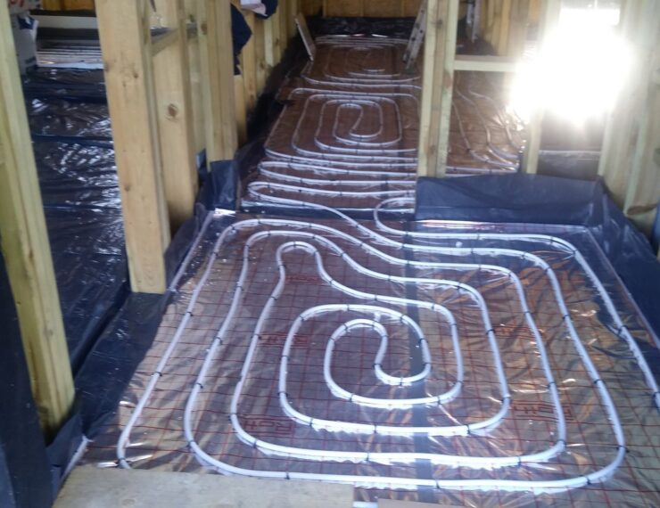 Budowa domu w Paniowach