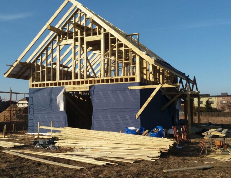Budowa domu w Bojszowach