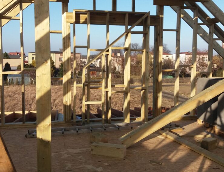 Budowa domu w Bojszowach