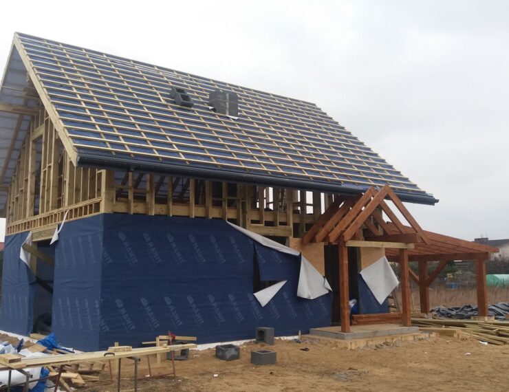 Budowa domu w Bojszowach