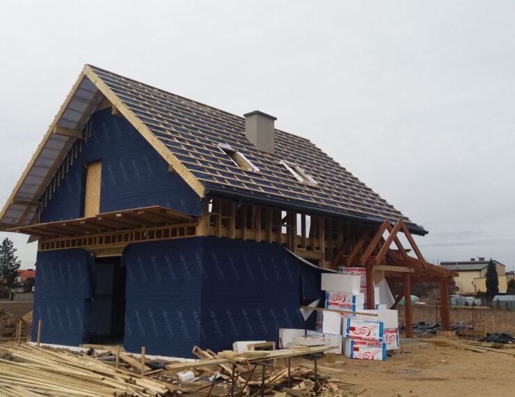 Budowa domu w Bojszowach