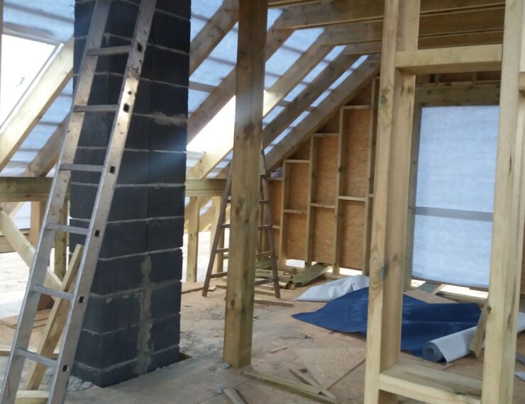 Budowa domu w Bojszowach