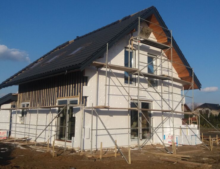 Budowa domu w Bojszowach