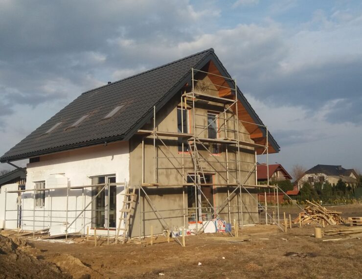 Budowa domu w Bojszowach