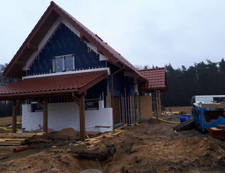 Budowa domu w Bojszowach