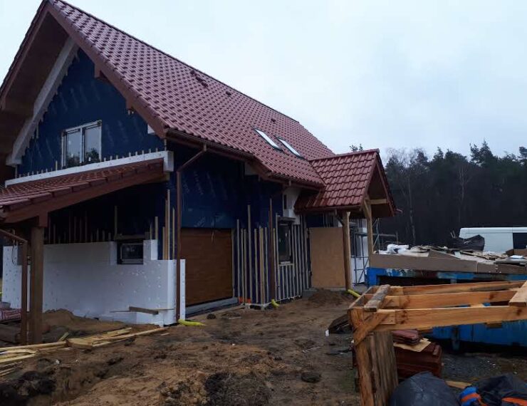 Budowa domu w Bojszowach