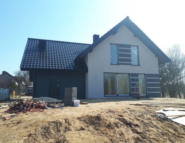 Budowa domu w Będzinie - Łagiszy