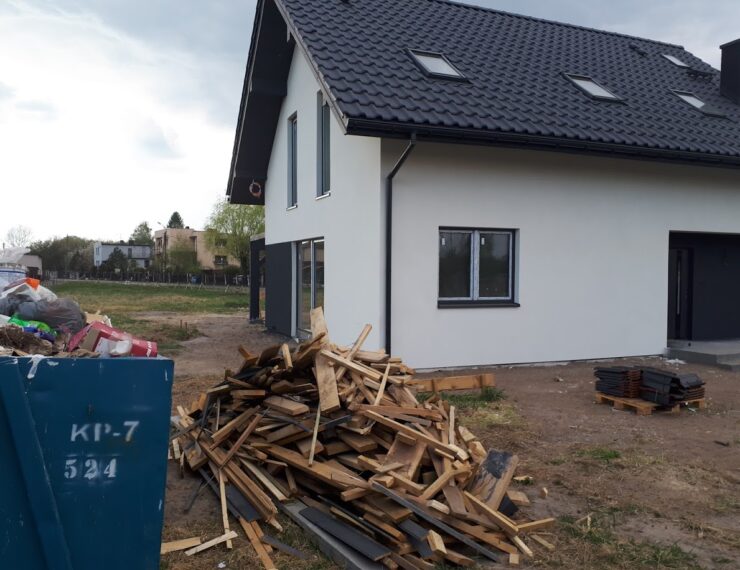 Budowa domu w Lędzianch