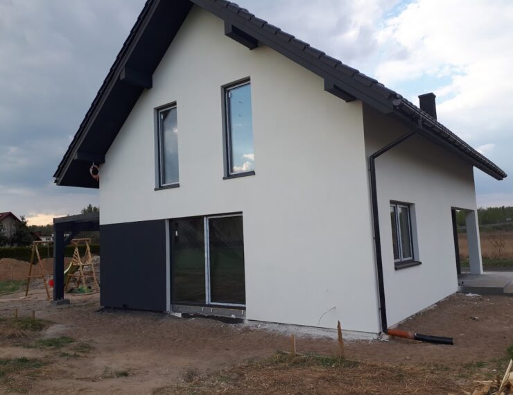 Budowa domu w Lędzianch