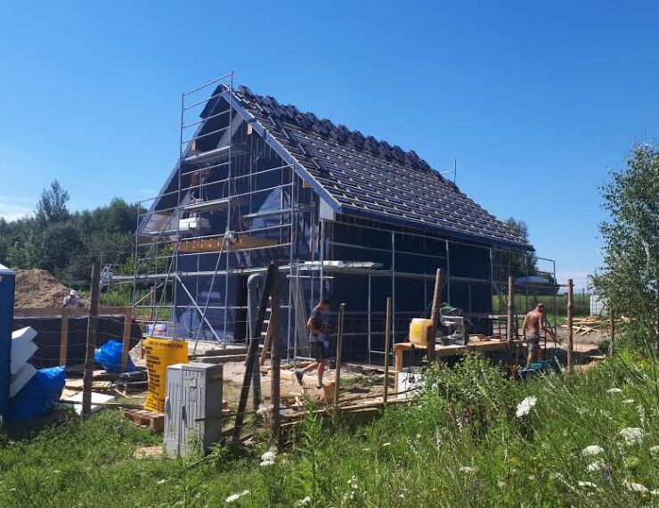 Budowa domu w Chełmie Śląskim