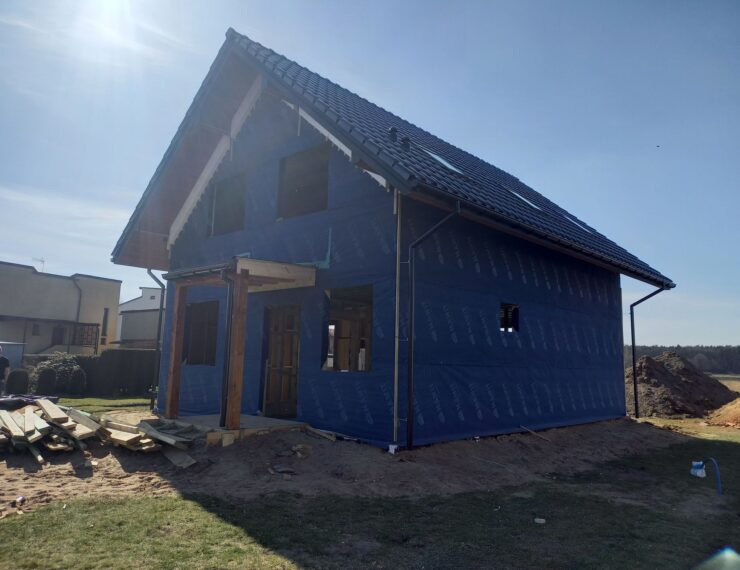 Budowa domu w Bojszowach