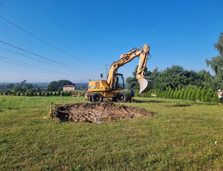Budowa domu w Łaziskach Górnych