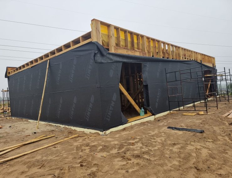 Budowa domu w Łaziskach Górnych