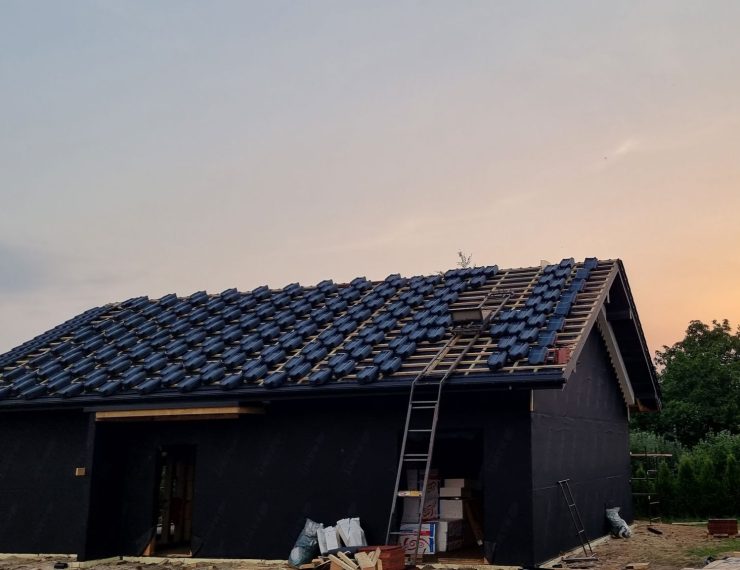 Budowa domu w Łaziskach Górnych