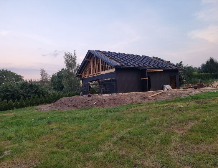 Budowa domu w Łaziskach Górnych