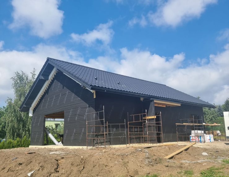 Budowa domu w Łaziskach Górnych
