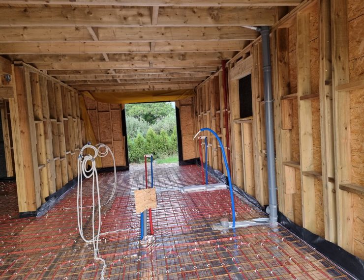 Budowa domu w Łaziskach Górnych