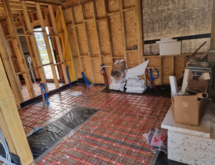 Budowa domu w Łaziskach Górnych