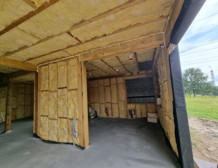 Budowa domu w Łaziskach Górnych