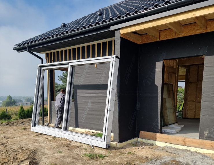 Budowa domu w Łaziskach Górnych