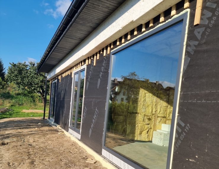 Budowa domu w Łaziskach Górnych