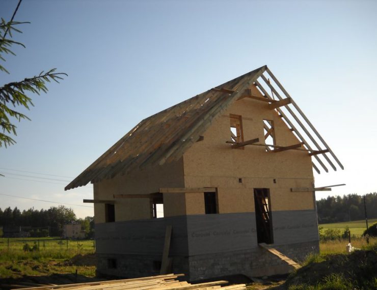 Budowa domu w Nidku